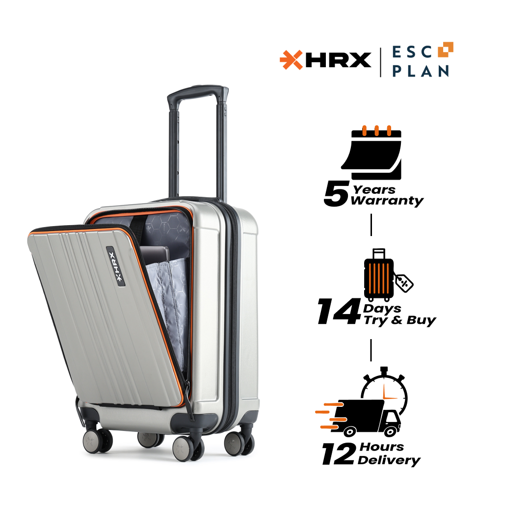 HRX Force Urban Trolley with Laptop Compartment