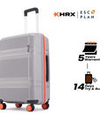 HRX by Hrithik Roshan Medium Check-in Suitcase (65 cm) 8 Wheels - Helium