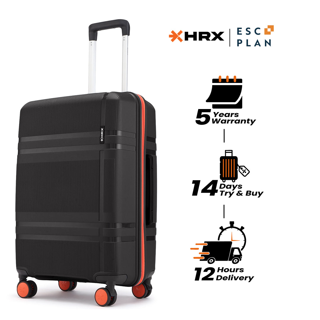 HRX by Hrithik Roshan  Large Check-in Suitcase (75 cm) 8 Wheels - Helium
