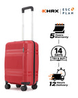 HRX by Hrithik Roshan Small Cabin Suitcase (56 cm) 8 Wheels - Helium