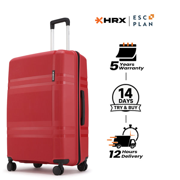 HRX by Hrithik Roshan  Large Check-in Suitcase (75 cm) 8 Wheels - Helium