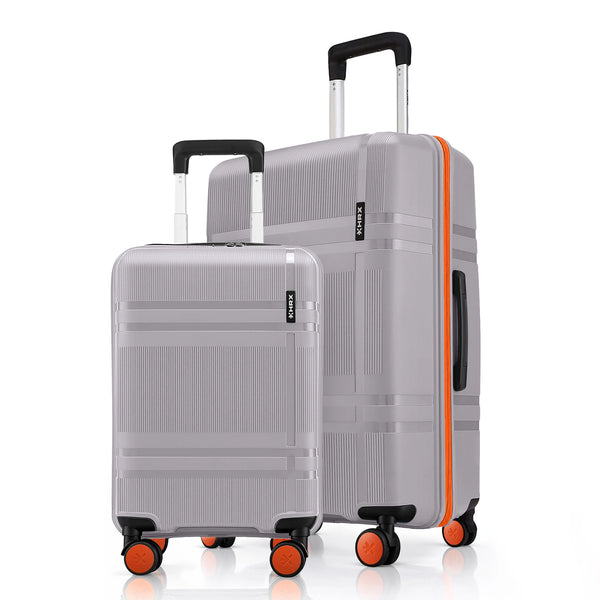 HRX Helium Hard Body Set of 2 Luggage (8 Wheels) - Polycarbonate