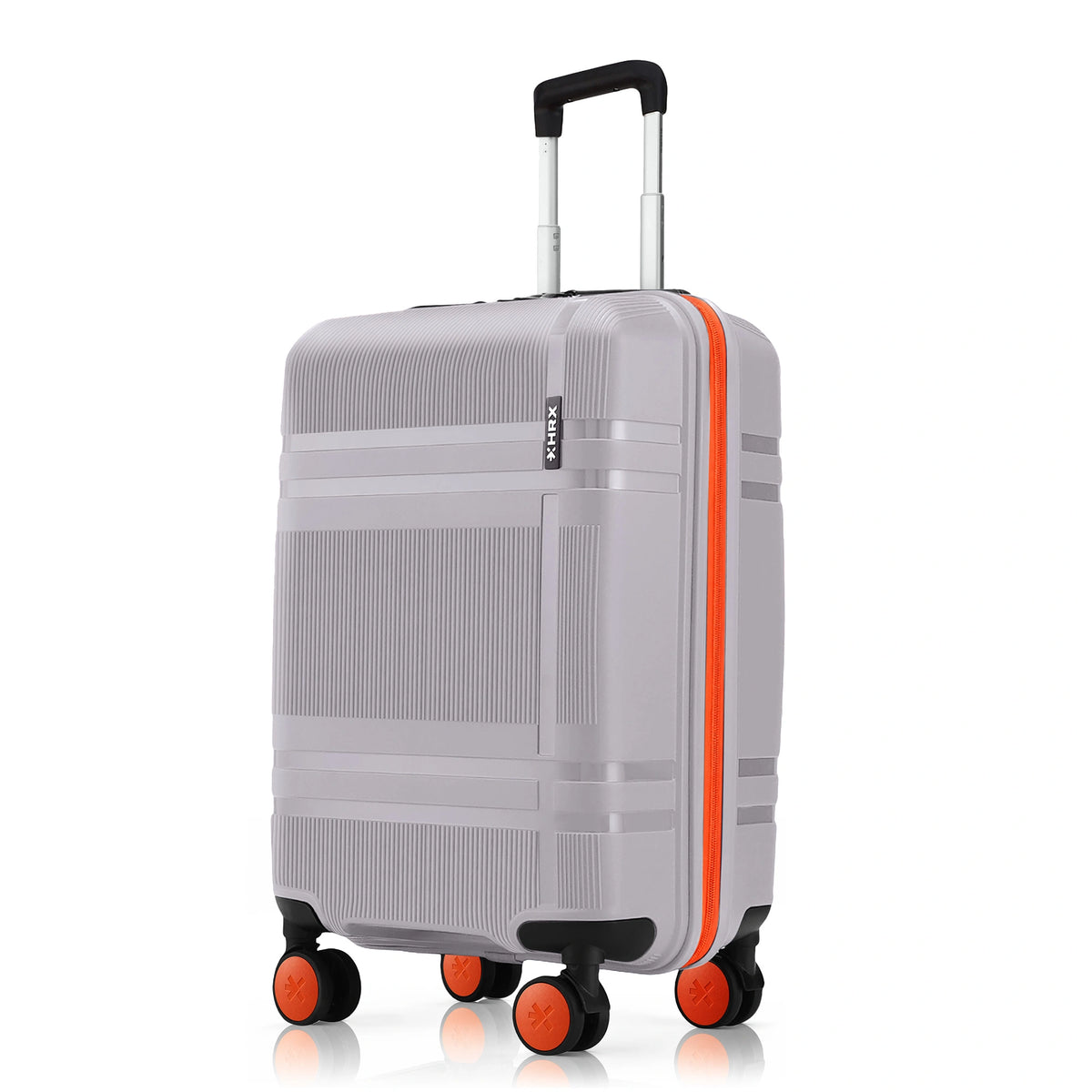 HRX Helium Small Cabin Suitcase (56 cm) 8 Wheels - Polycarbonate - Grey