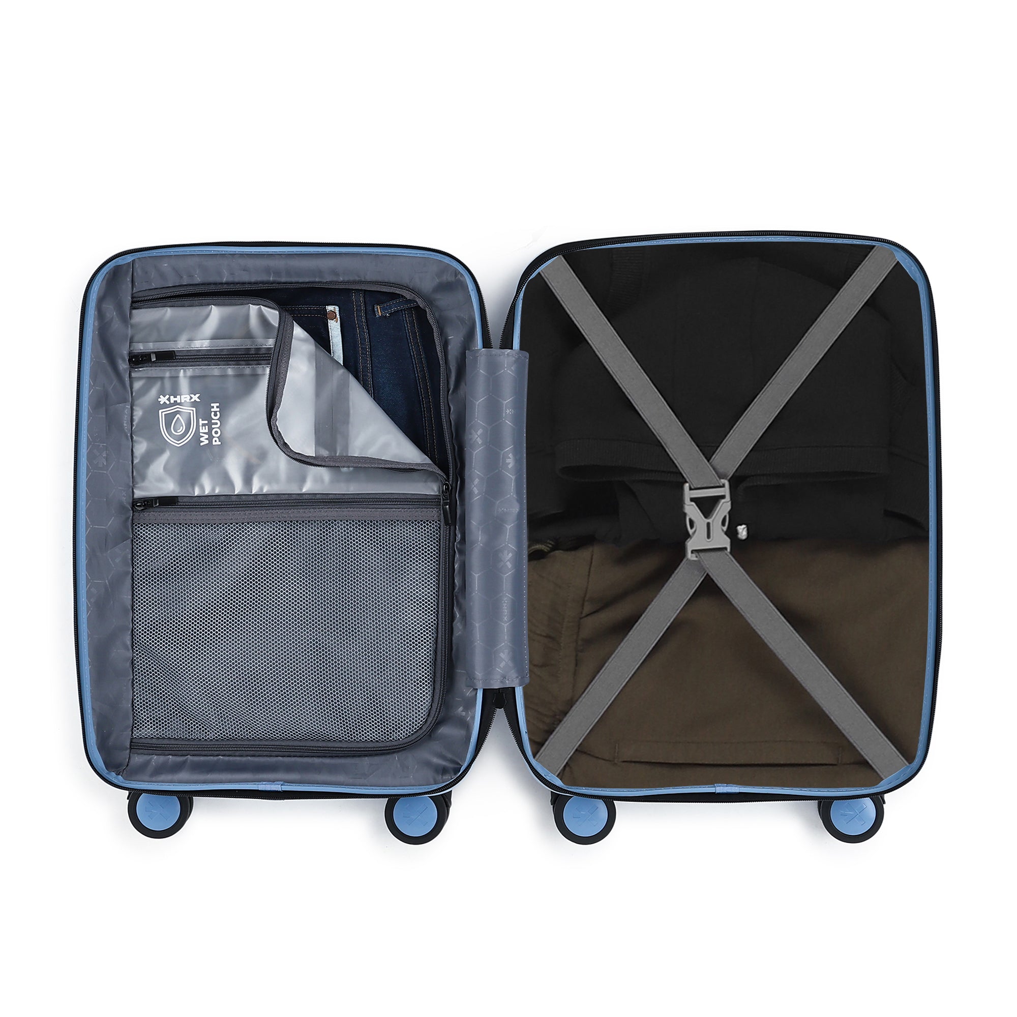 HRX by Hrithik Roshan  Small Cabin Suitcase (56 cm) 8 Wheels - Kyoto