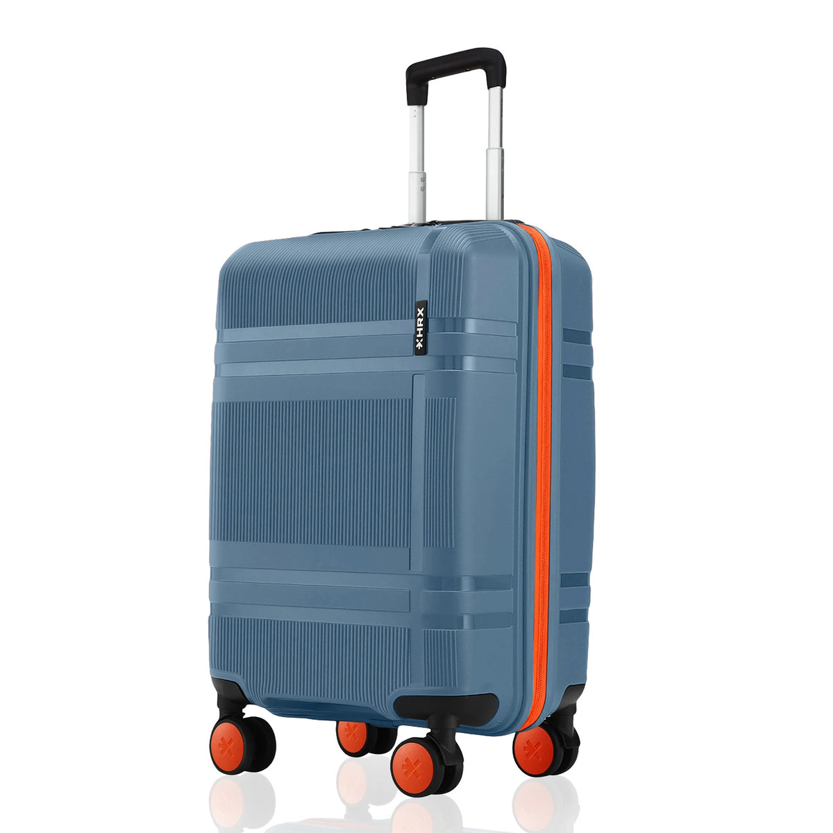 HRX Helium Small Cabin Suitcase (56 cm) 8 Wheels - Polycarbonate - Blue
