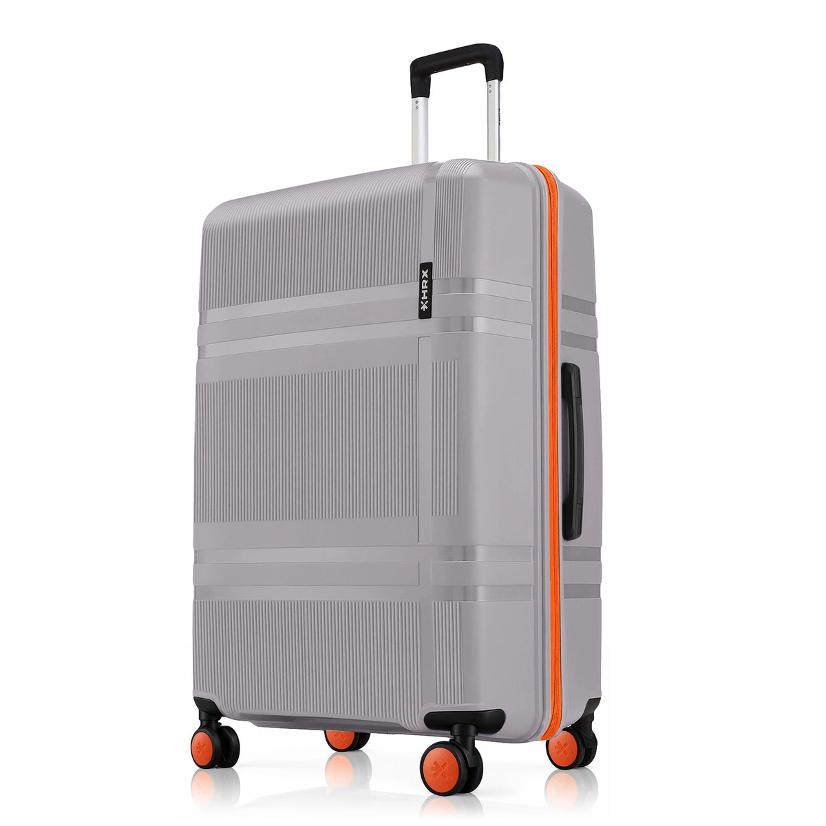 HRX Helium Large Check-in Suitcase (75 cm) 8 Wheels - Polycarbonate - Grey