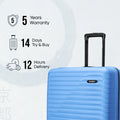 HRX Kyoto Medium Check-in Suitcase (65 cm) 8 Wheels - Polypropylene
