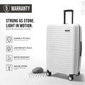 HRX Kyoto Medium Check-in Suitcase (65 cm) 8 Wheels - Polypropylene
