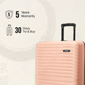 HRX Kyoto Hard Body Set of 2 Luggage (8 Wheels) - Polypropylene