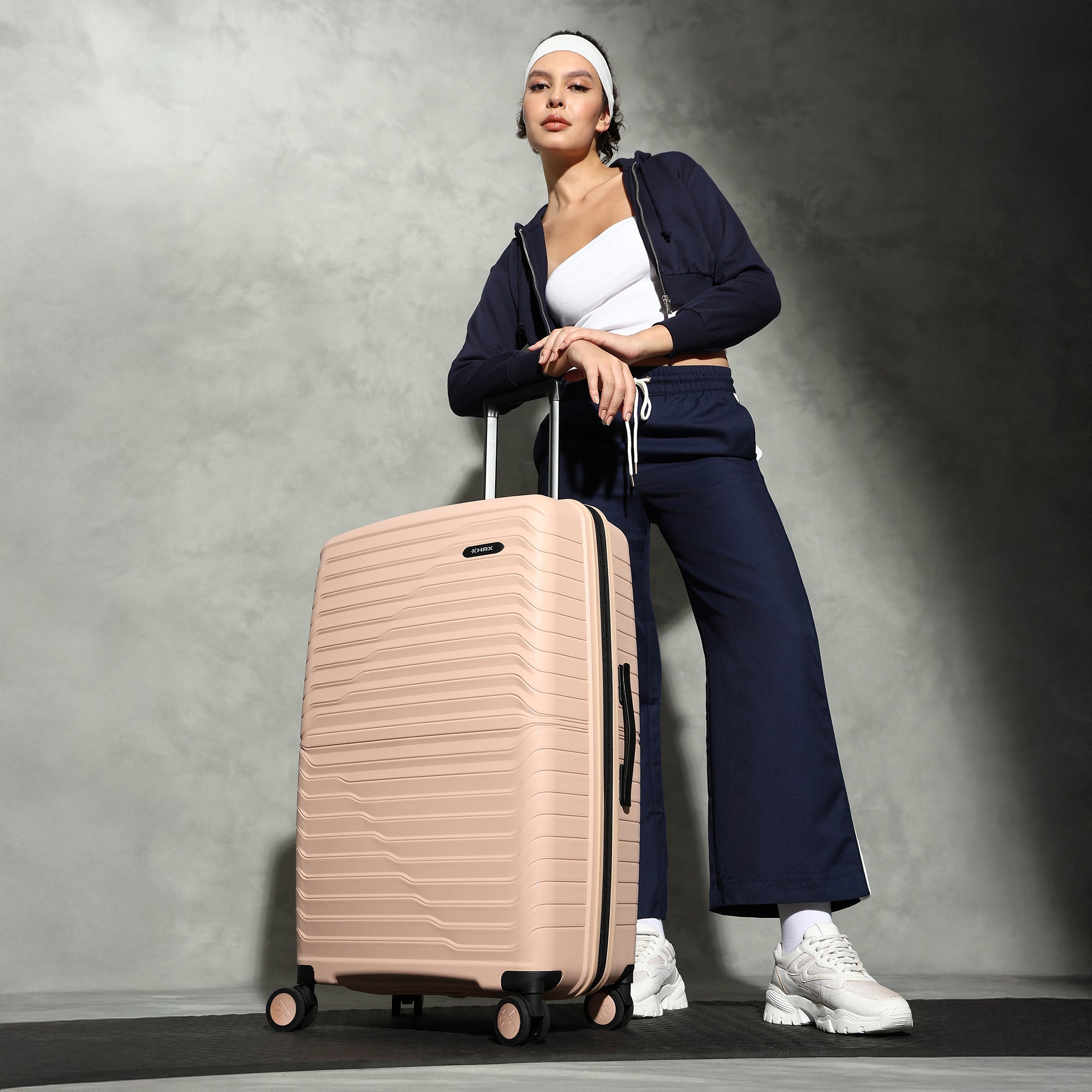 HRX by Hrithik Roshan Hard Body Set of 3 Luggage 8 Wheels - Kyoto