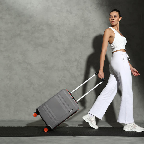 HRX by Hrithik Roshan Medium Check-in Suitcase (65 cm) 8 Wheels - Helium