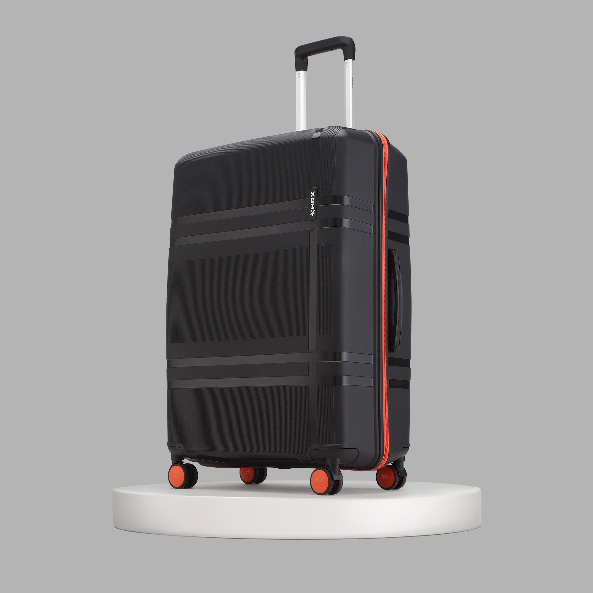 HRX by Hrithik Roshan Hard Body Set of 3 Luggage 8 Wheels - Helium