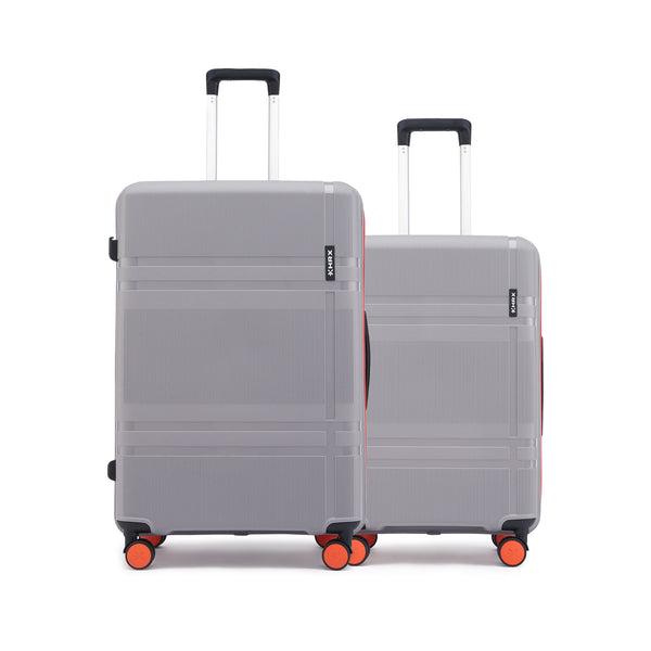 HRX by Hrithik Roshan Hard Body Set of 3 Luggage 8 Wheels - Helium