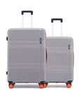HRX by Hrithik Roshan Hard Body Set of 3 Luggage 8 Wheels - Helium