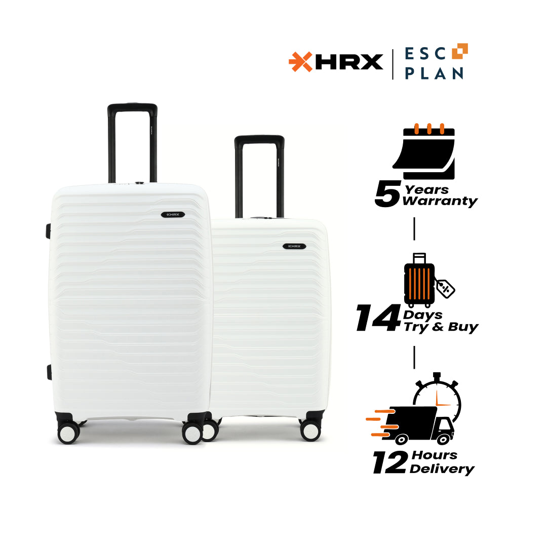 HRX by Hrithik Roshan Hard Body Set of 2 Luggage 8 Wheels - Kyoto