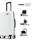 HRX by Hrithik Roshan Medium Check-in Suitcase (65 cm) 8 Wheels - Kyoto