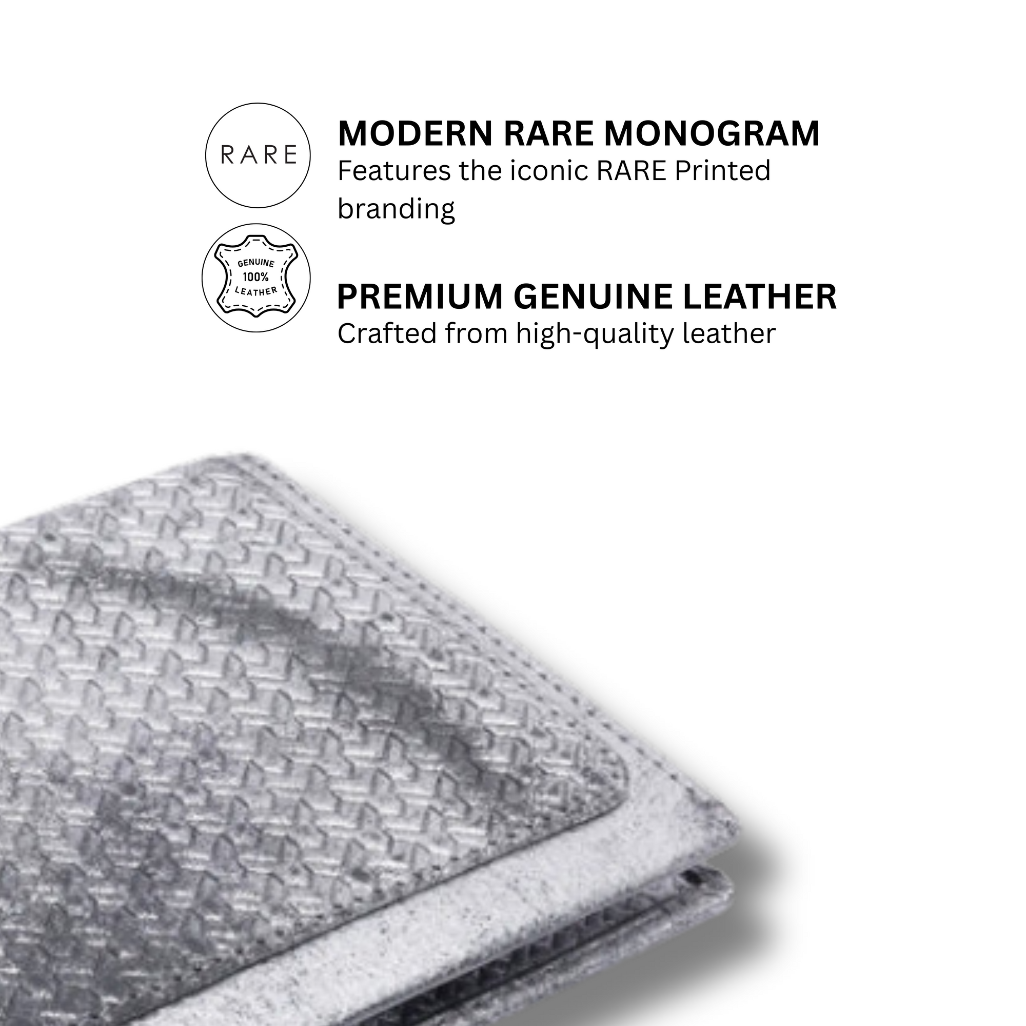 Rare Rabbit' Mahris (Leather) Wallet-Bi-Fold (Cc)-Metalic Foil