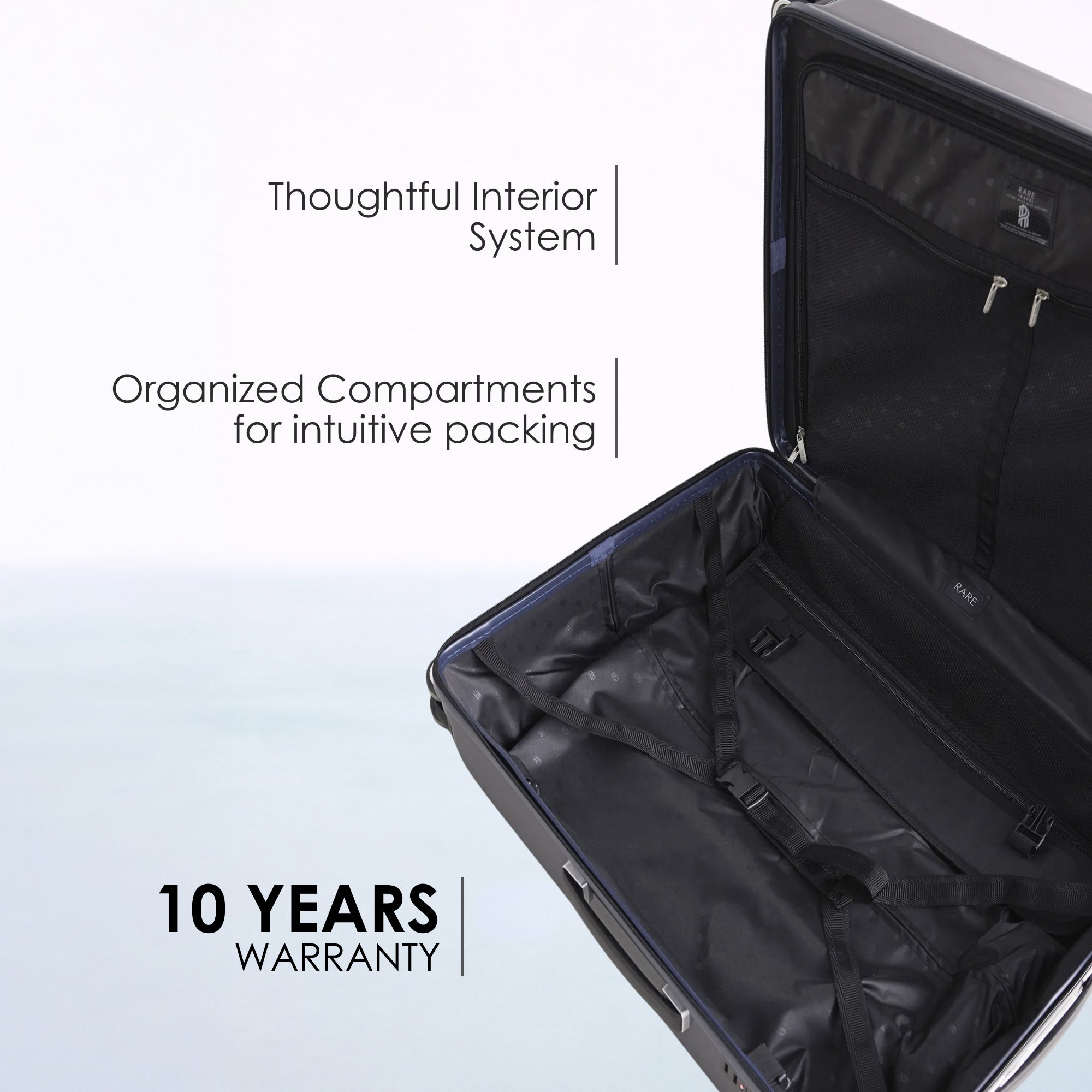 RARE RABBIT Gallardo Trolley – Hard Shell Polycarbonate Luggage