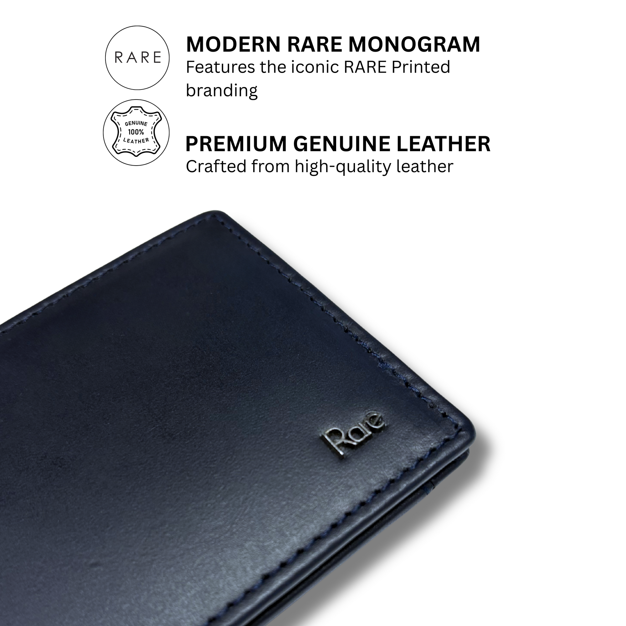 Rare Rabbit &#39;Fynn (Leather) Card Holder-Slim Fold