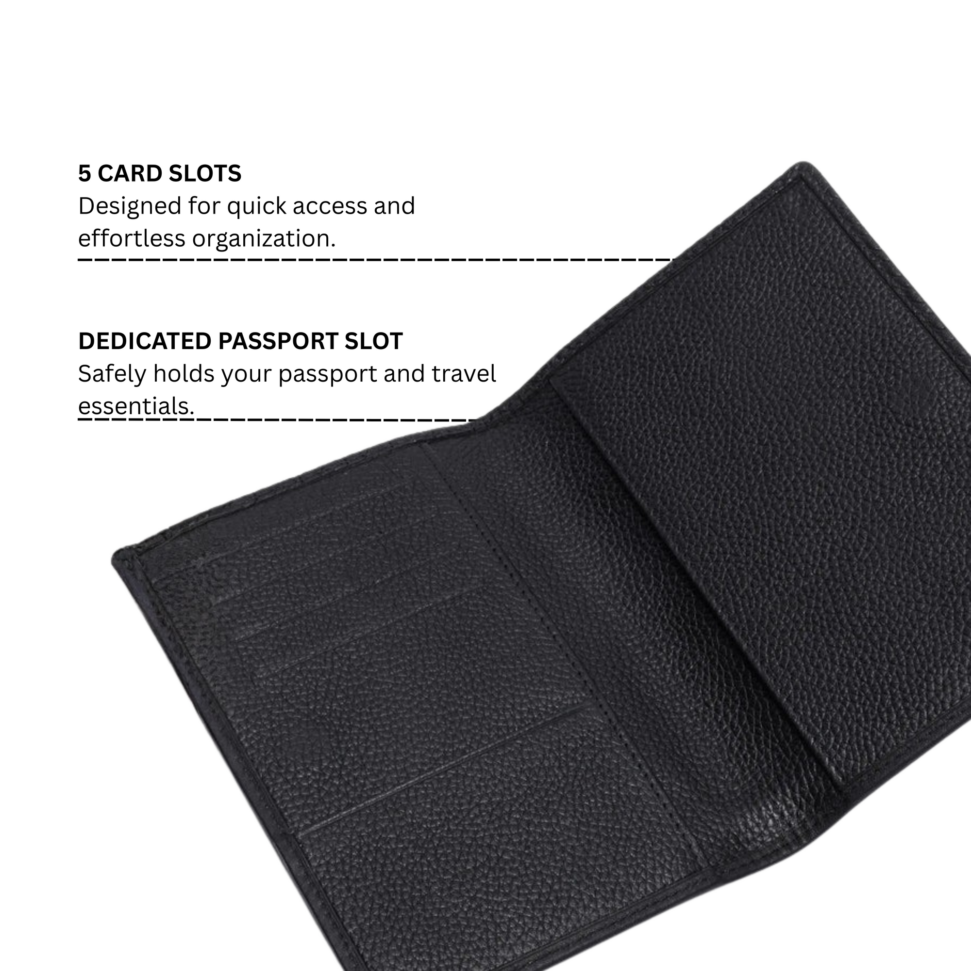 Rare Rabbit Voryn (Leather) Passport Holder-Slim Fold