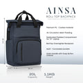 Rare Rabbit - Ainsa - Backpack - 16" Laptop - Polyester