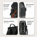 Rare Rabbit - Autun - Backpack - 16" Laptop - Premium Polyurethane