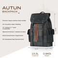 Rare Rabbit - Autun - Backpack - 16" Laptop - Premium Polyurethane