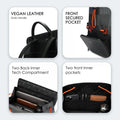 Rare Rabbit - Normandy - Backpack - 16" Laptop - Premium Polyurethane