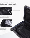 RARE RABBIT Tony Trolley – Hard Shell Polycarbonate Luggage