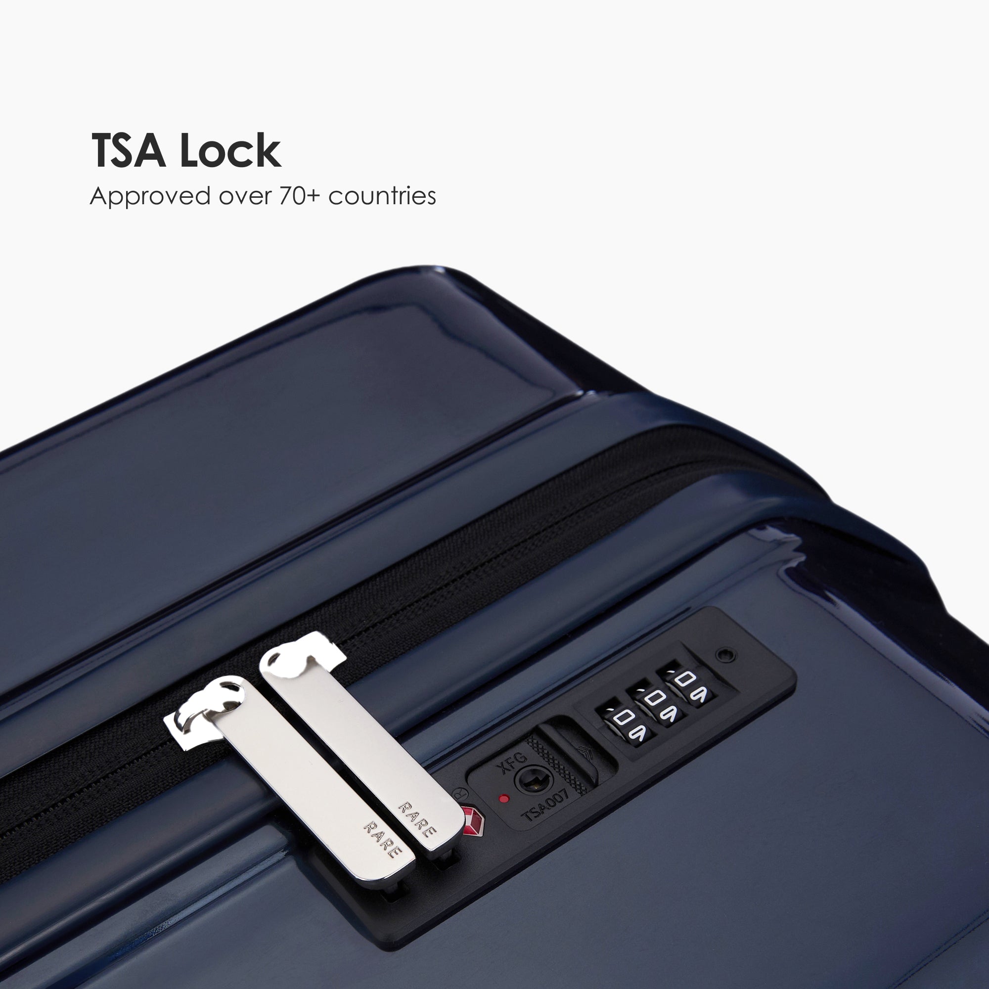 RARE RABBIT Gallardo Trolley – Hard Shell Polycarbonate Luggage