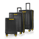 Snitch Blink Polycarbonate Set of 3 Trolley (58 cm | 68 cm | 78 cm | 8 Wheels)