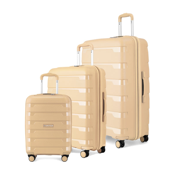 Snitch Layer Polypropylene Set of 3 Trolley (8 Wheels)