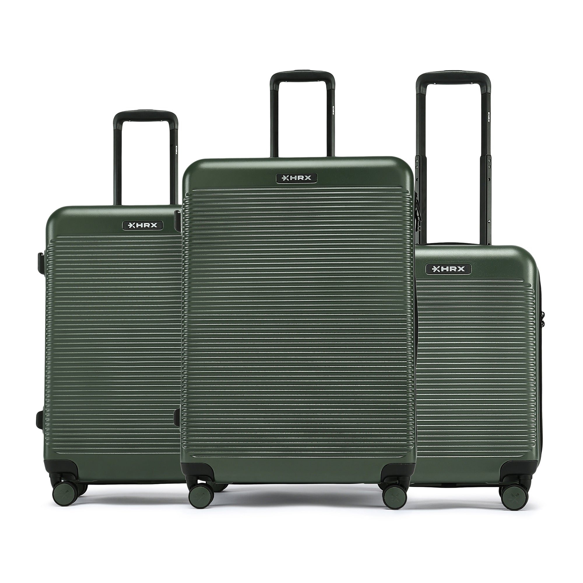 HRX by Hrithik Roshan Small Cabin Suitcase (56 cm) 8 Wheels - Grit