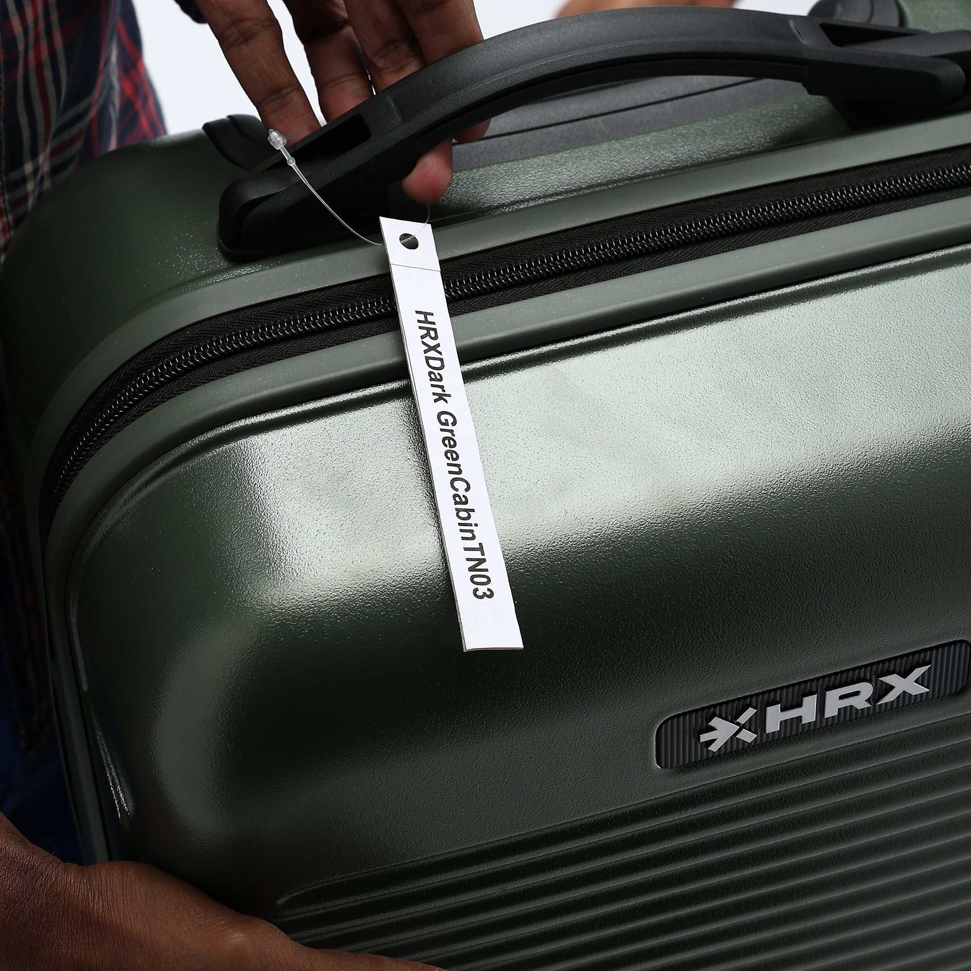 HRX by Hrithik Roshan Small Cabin Suitcase (56 cm) 8 Wheels - Grit