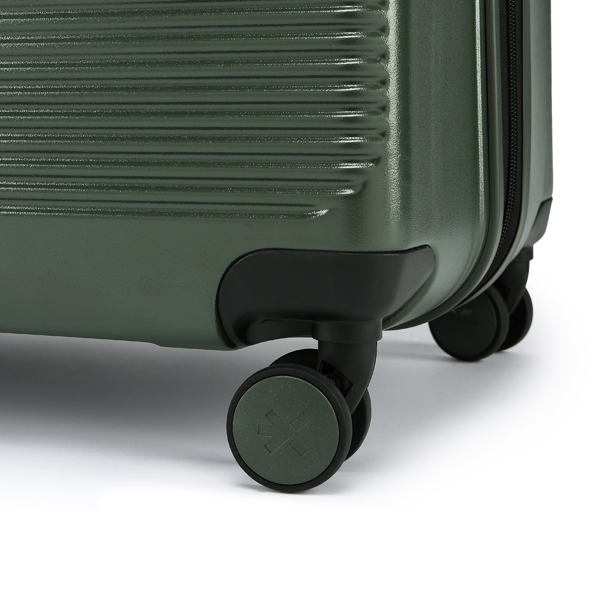 HRX by Hrithik Roshan Hard Body Set of 3 Luggage 8 Wheels - Grit