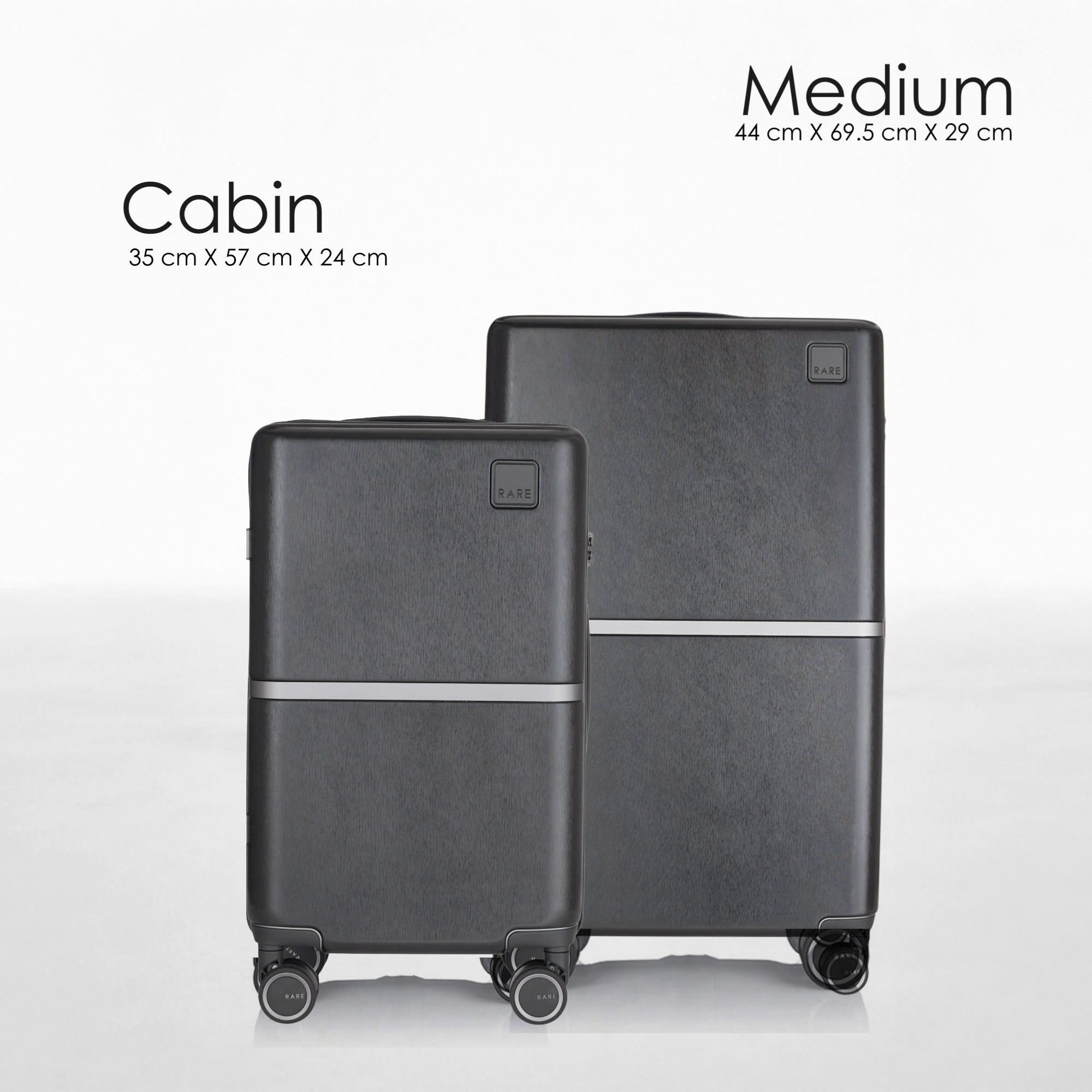 RARE RABBIT Tony Trolley – Hard Shell Polycarbonate Luggage