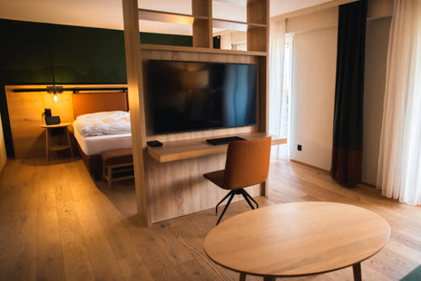 A hotel of the kind used in Tbilisi