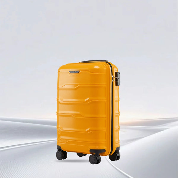 Snitch Vector Polypropylene Cabin Trolley (56 cm | 8 Wheels)