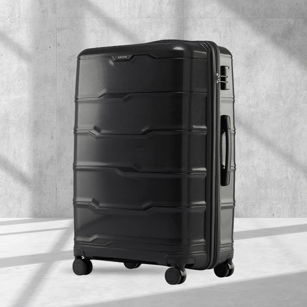 Snitch Vector Polypropylene Large Check-in Trolley (75–80 cm | 8 Wheels)