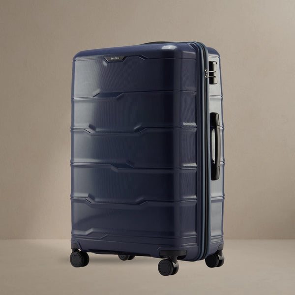 Snitch Vector Polypropylene Large Check-in Trolley (75–80 cm | 8 Wheels)